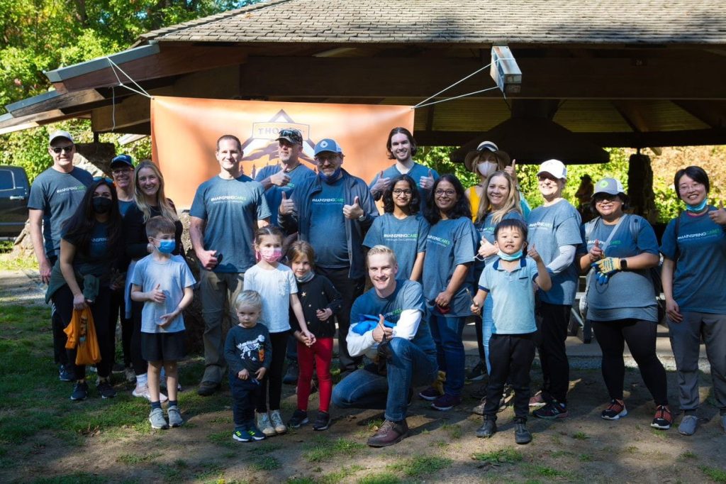 Lake Sammamish National Park Cleanup on National Public Lands Day | Mainspring Wealth Advisors